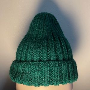 Green Knit Beanie